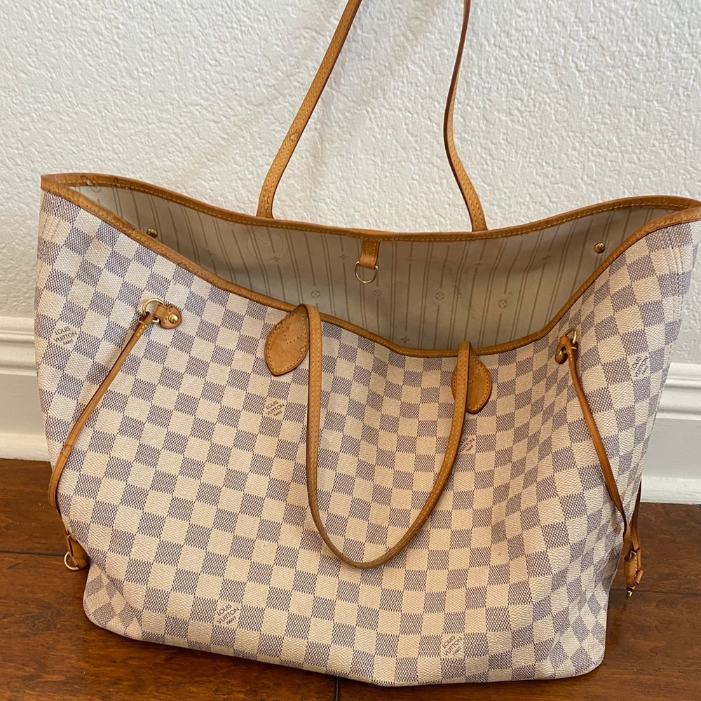 Louis Vuitton Neverfull Azur Damier GM
